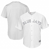 Blue Jays Blank White 2019 Players' Weekend Player Jersey Dzhi,baseball caps,new era cap wholesale,wholesale hats